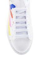 Kadın Deri Renkli Şeritli Sneaker | Derimod