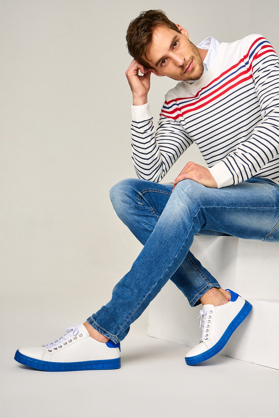 Men's Leather Sneaker