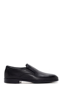 Men's Black Leather Classic Loafer | Derimod