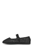 Women's Black Buckle Espadrilles | Derimod
