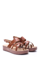 Women's Crocodile Detailed Sandals | Derimod