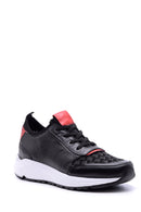 Men's High-Sole Leather Sneaker | Derimod