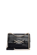 Women's Black Long Chain Strap Classic Shoulder Bag | Derimod