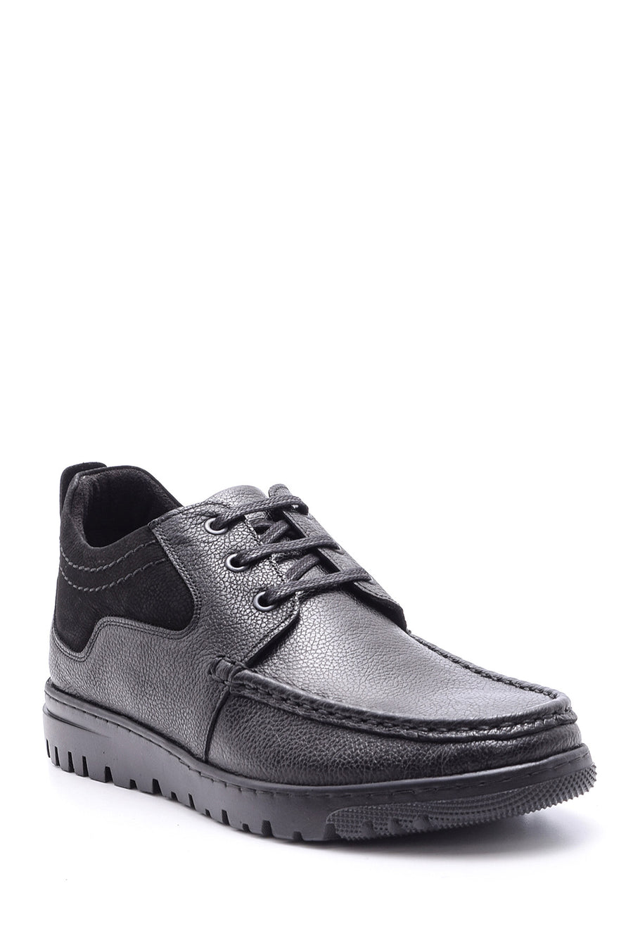 Men's Leather Lace-Up Shoes
