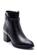 Women's Zippered Heeled Boots | Derimod