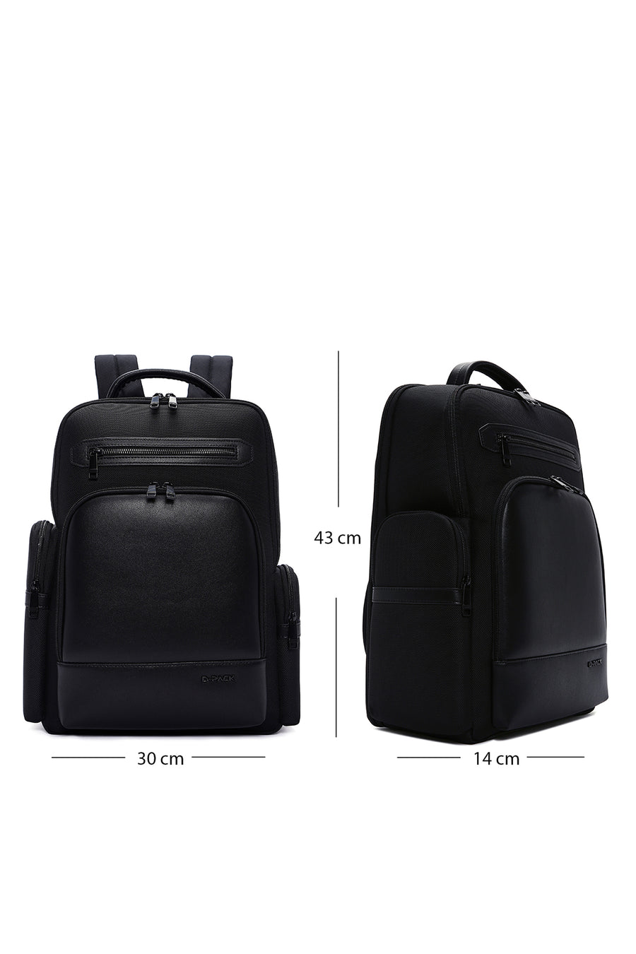 D-Pack Unisex Siyah Teknolojik Sırt Çantası