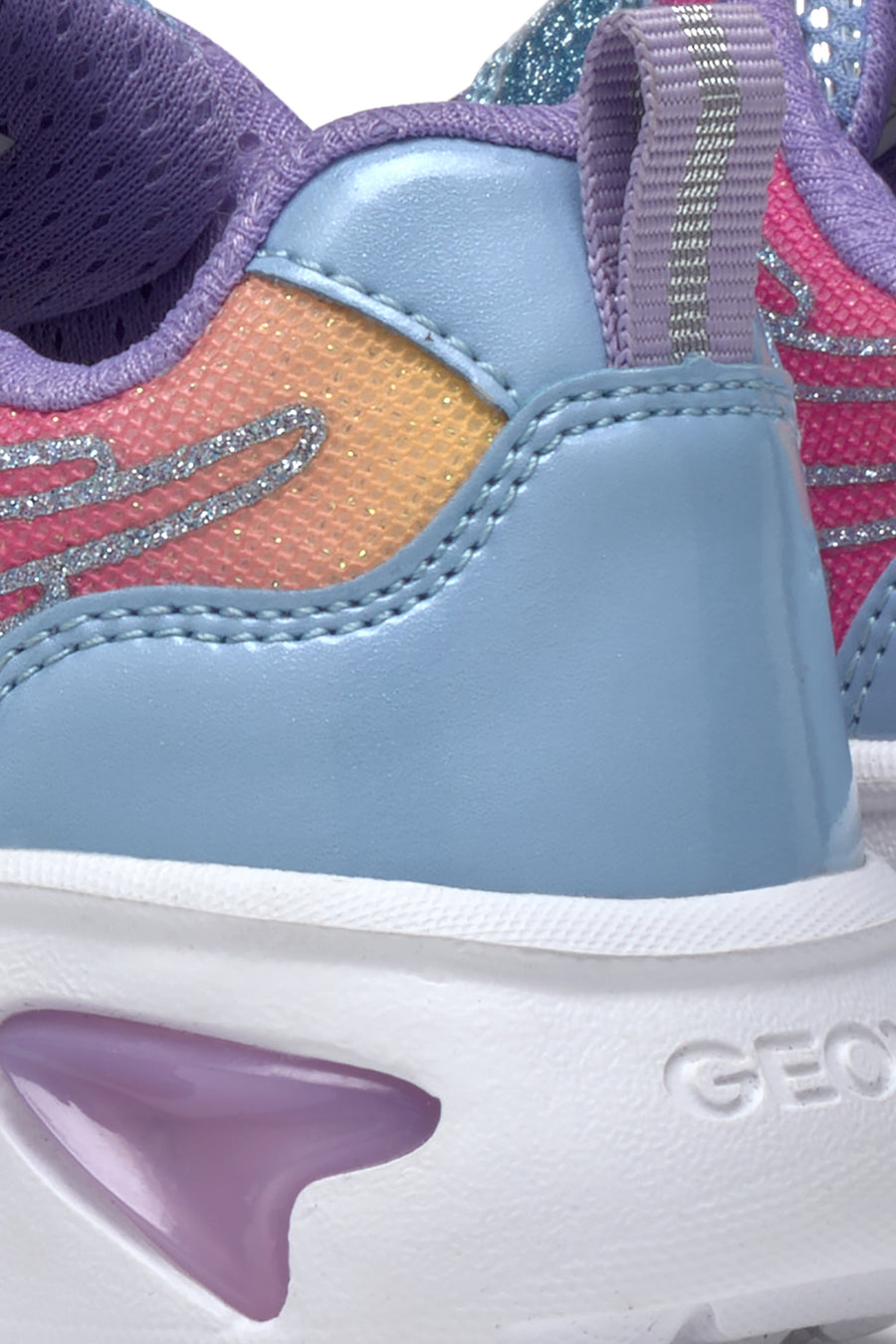 Geox Girls Multicolored Assist Sneaker