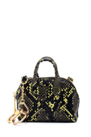 Women's Mini Snake Printed Shoulder Bag | Derimod