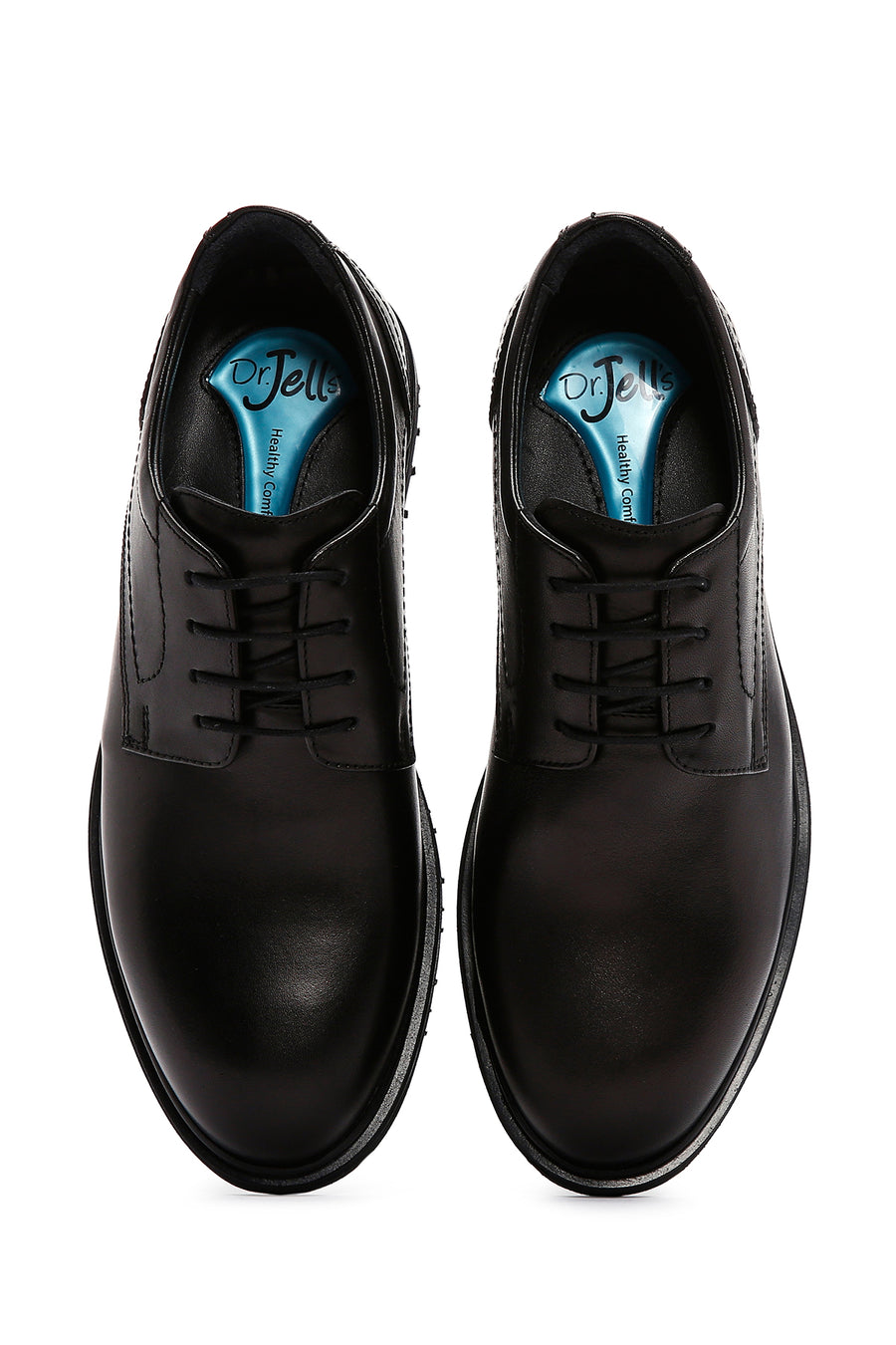 Men's Black Leather Casual Shoes