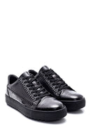 Men's Leather Crocodile Sneaker | Derimod