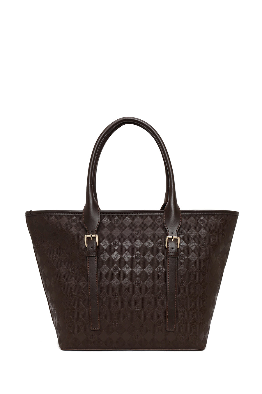 Woman Brown Printed Shoulder Bag