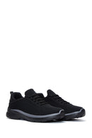 Men's Black Thick Soled Sneaker | Derimod