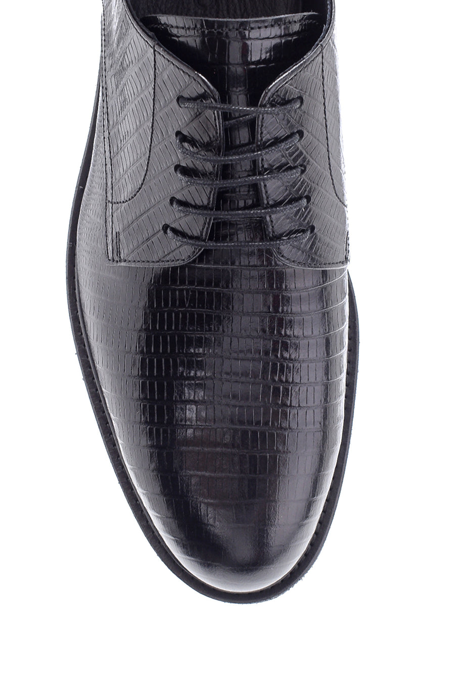 Men's Leather Printed Classic Shoes