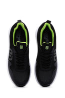 Men's Black Thick Soled Sneaker | Derimod