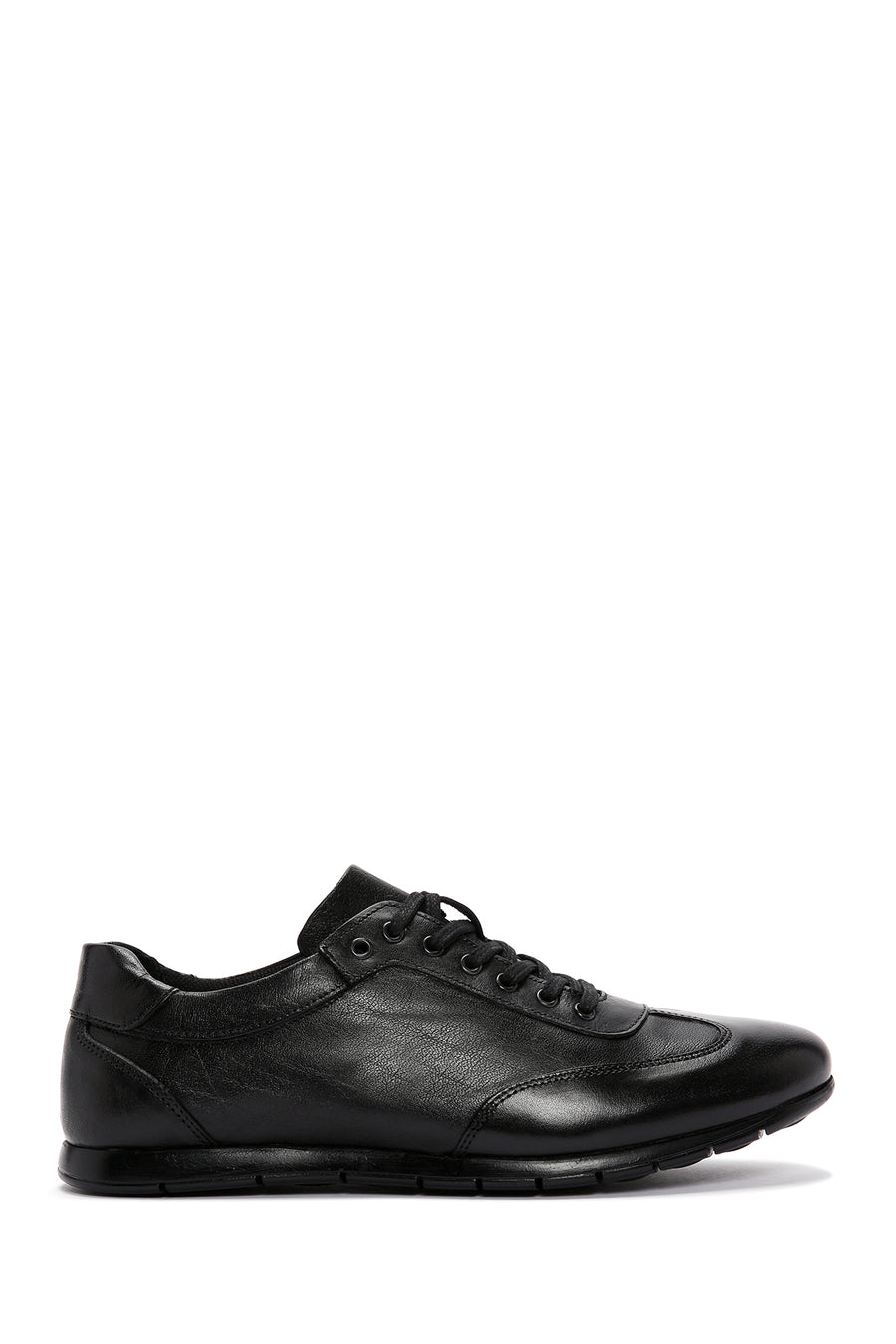 Men's Black Leather Casual Shoes 24SFD680918 | Derimod