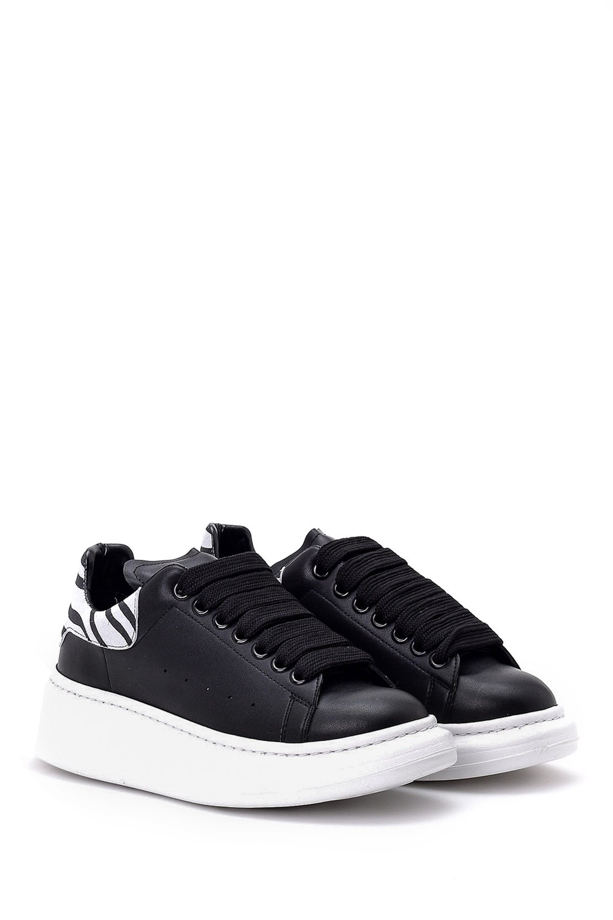 Kadın Zebra Detaylı Sneaker