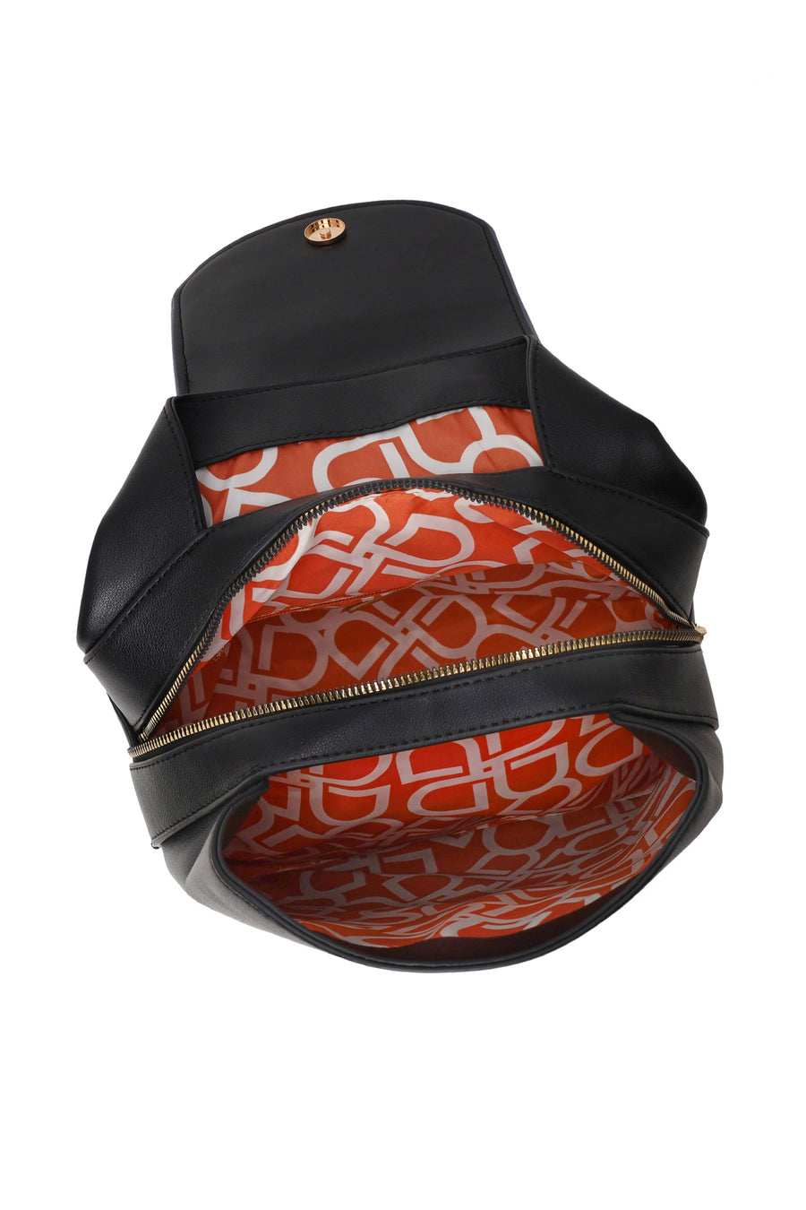 Woman Black Casual Backpack