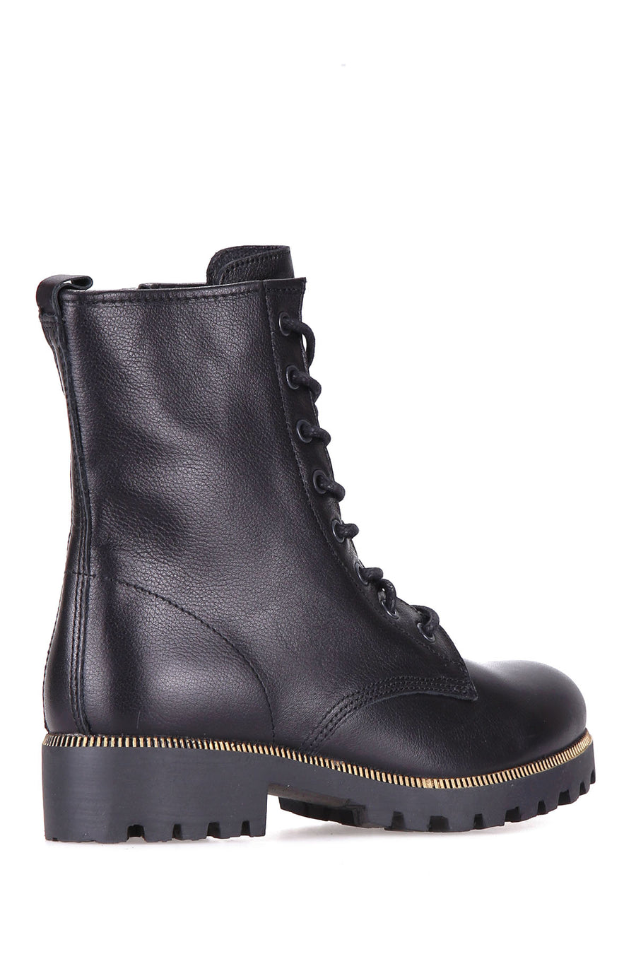 Lace-Up Women's Leather Boots