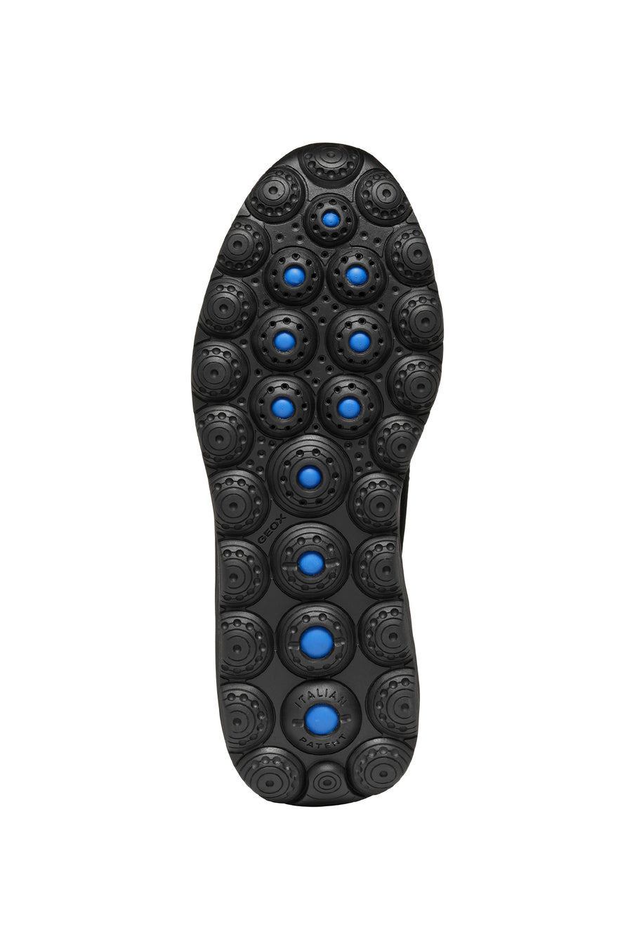 Geox Kadın Siyah Spherica Ec13 Bağcıklı Kalın Taban Deri Sneaker