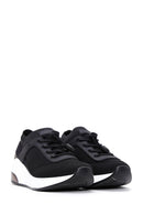 Women's Black Thick Soled Sneaker | Derimod