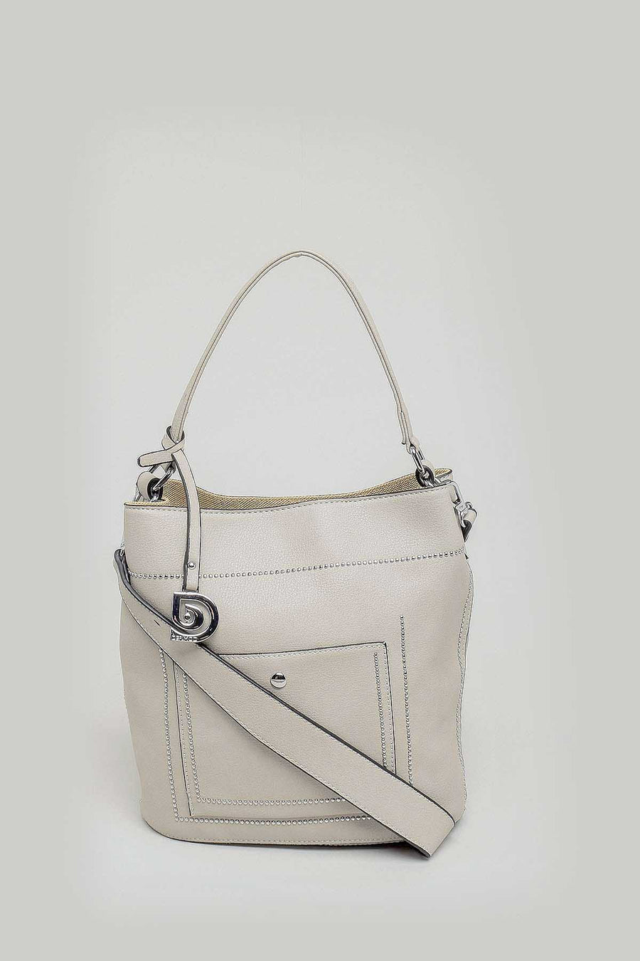 Gray Women's Shoulder Bag