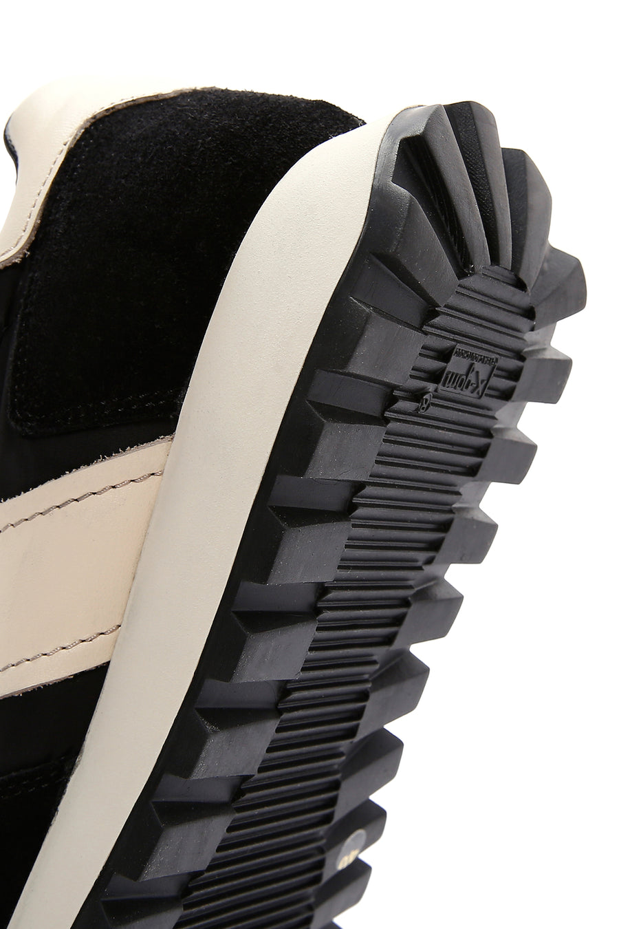Erkek Siyah Süet Deri Detaylı Sneaker