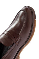 Men's Brown Leather Casual Loafer | Derimod