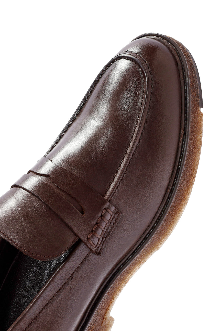 Men's Brown Leather Casual Loafer