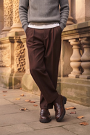 Erkek Kahverengi Deri Casual Loafer | Derimod