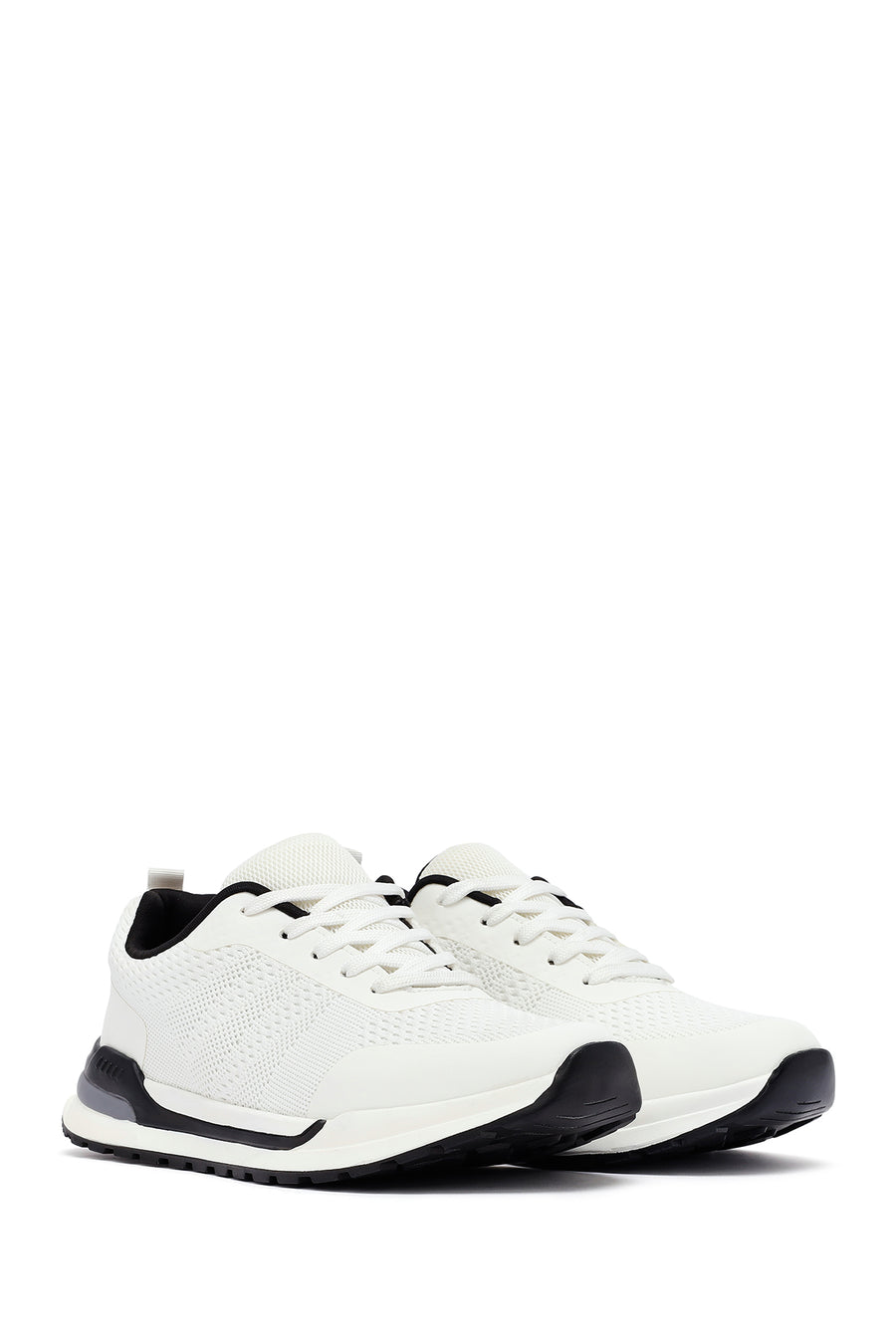 
Derimod Zero Men's White Lace-Up Fabric Sneaker
