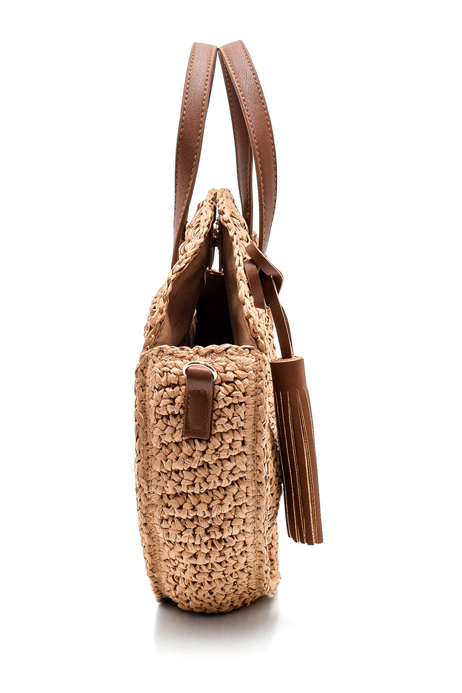 Women's Straw Shoulder Bag