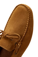 Erkek Sarı Süet Deri Casual Loafer | Derimod