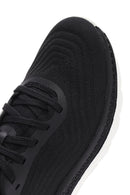 Geox Men's Black Spherica Active X Lace-Up Fabric Sneaker | Derimod