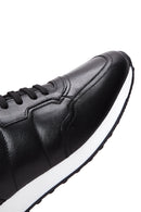 Erkek Siyah Deri Sneaker | Derimod