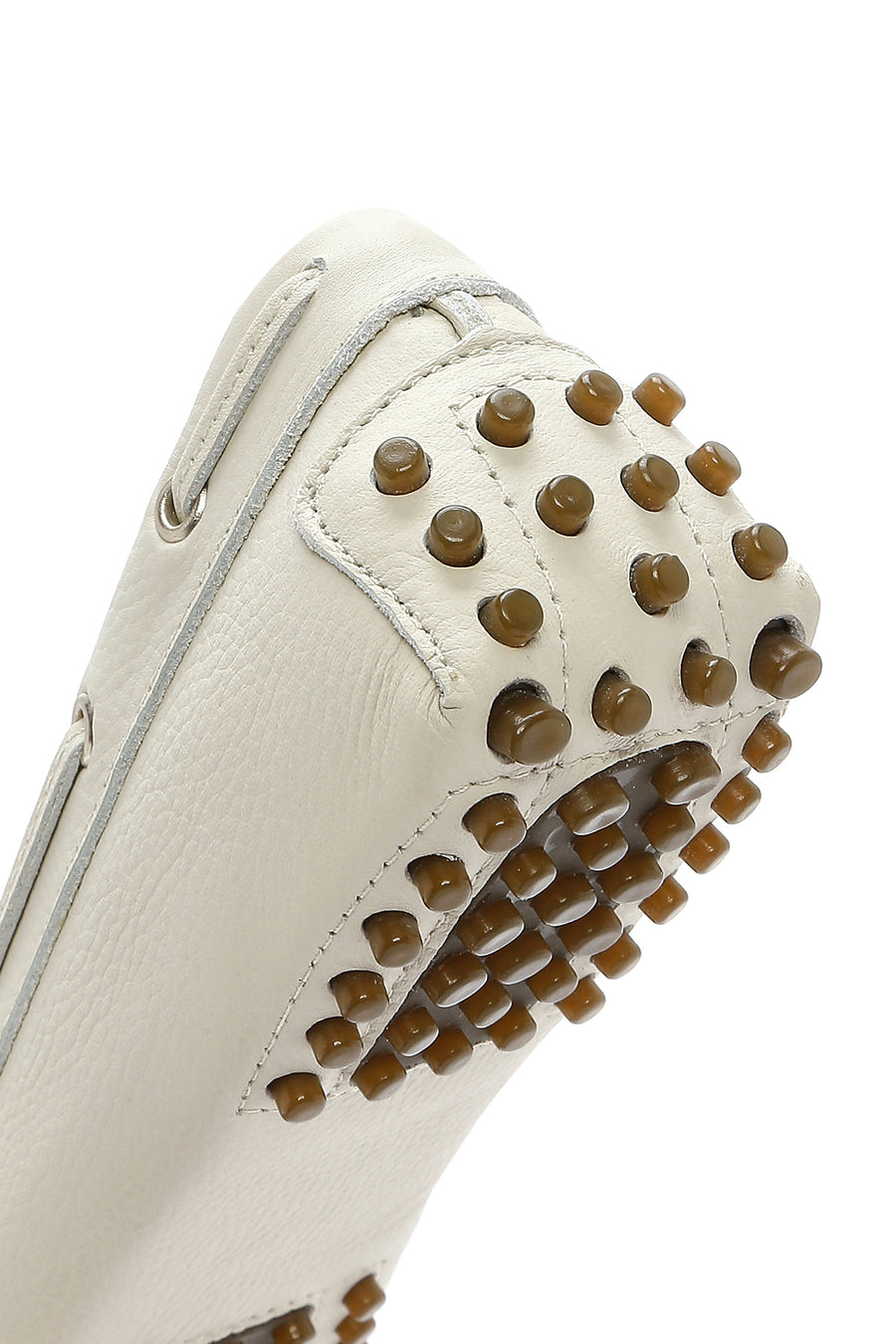 Women's Cream Bow Leather Loafer