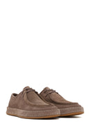 Male Mink Lace-Up Suede Casual Shoes | Derimod