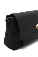 Woman Black Long-Strap Classic Crossbody Bag | Derimod