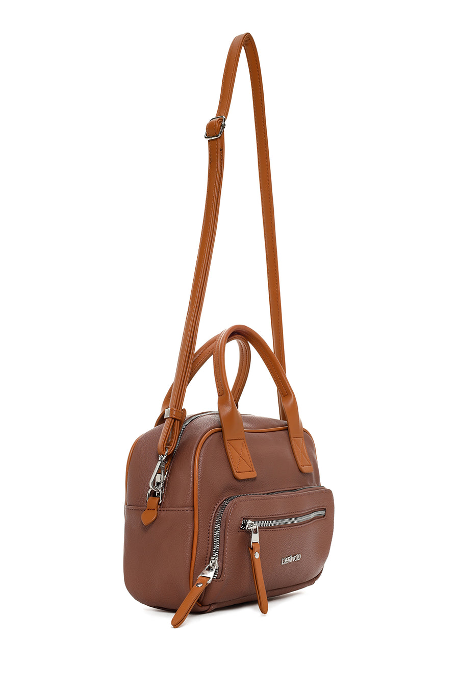Women's Tan Long Strap Shoulder Bag