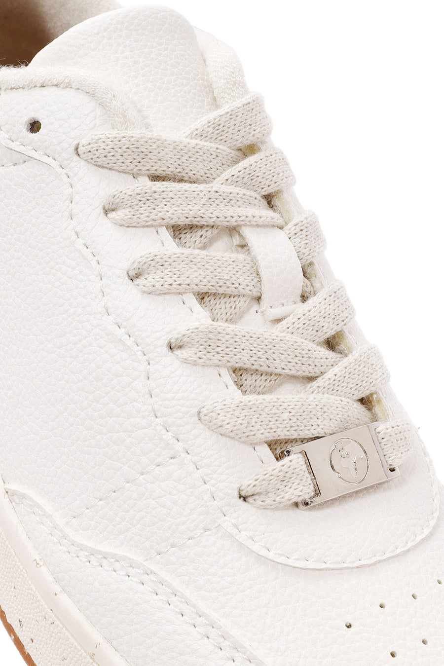 ACBC x Derimod Kadın Beyaz Bağcıklı Sneaker