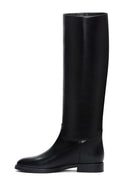 Women's Black Leather Boots | Derimod