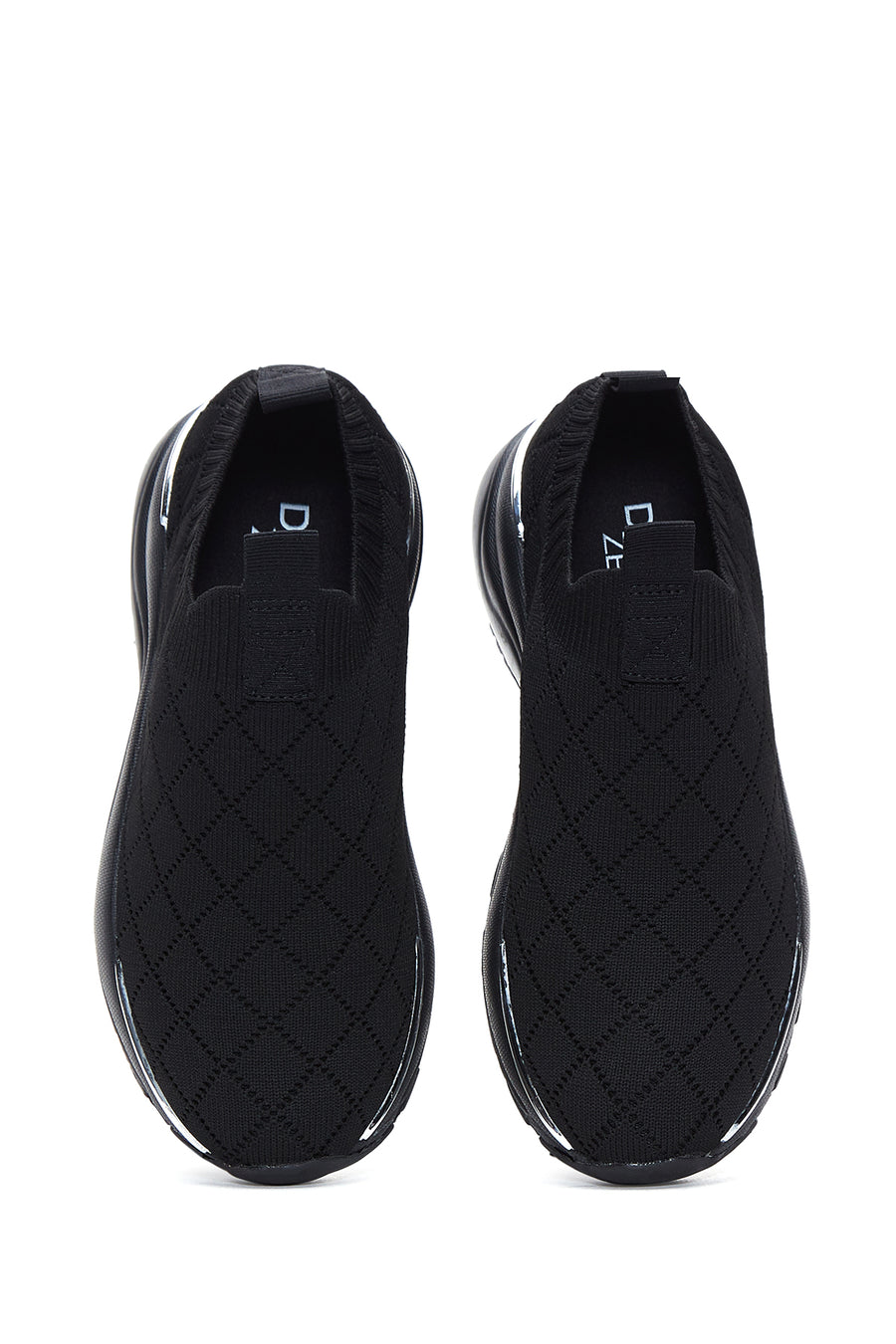 Kadın Siyah Kalın Tabanlı Sneaker