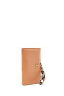 Women's Tan Leopard Wallet | Derimod