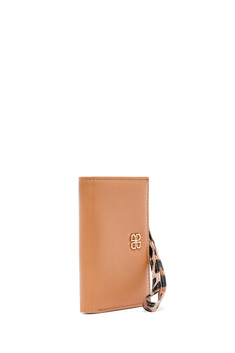 Women's Tan Leopard Wallet