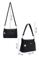 Women's Black Long Strap Accessory Handbag | Derimod