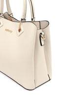Women's Cream Long Strap Shoulder Bag | Derimod