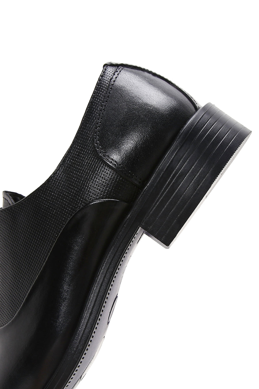 Men's Black Leather Classic Shoes