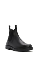 Men's Black Leather Chelsea Boots | Derimod