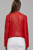 Paris Women's Leather Jacket | Derimod