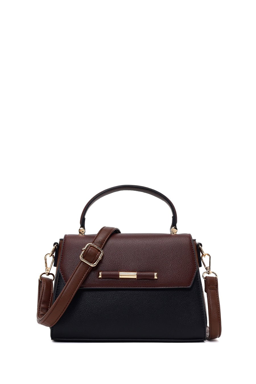 Woman Burgundy Classic Shoulder Bag with Long Strap AB200032SF | Derimod