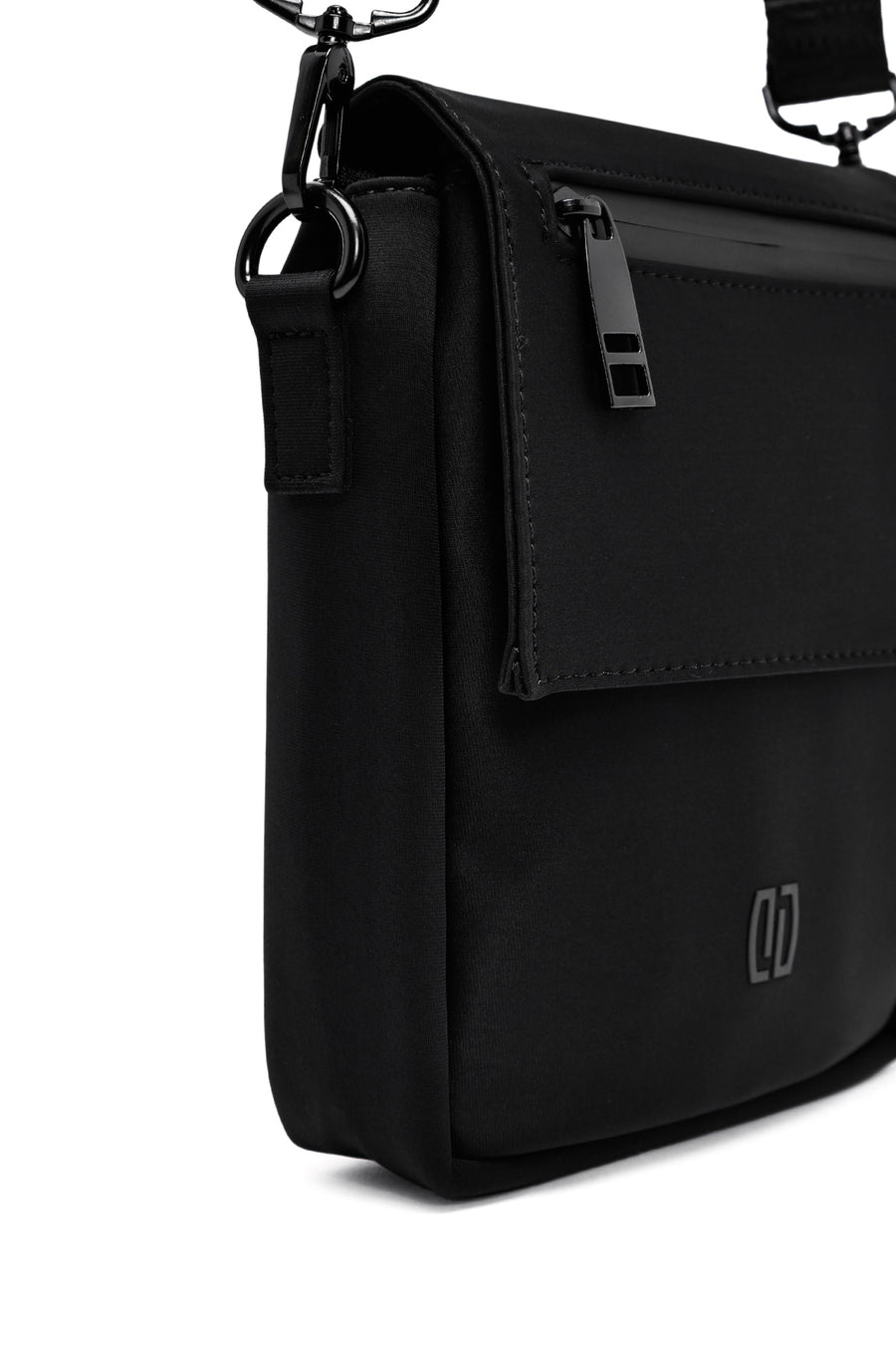 Men's Black Mini Messenger Bag